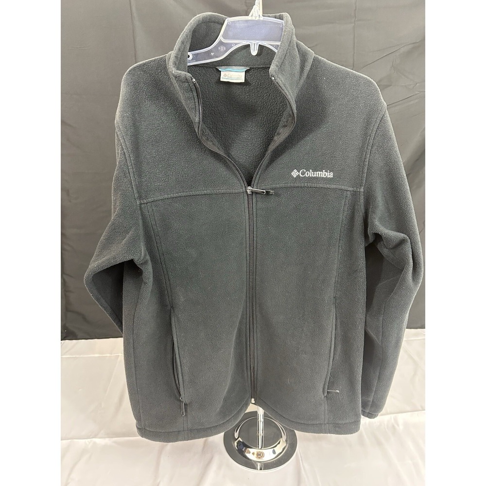 Columbia Mens Steens Mountain Full Zip Fleece Jacket Black Medium XM1571 1706141